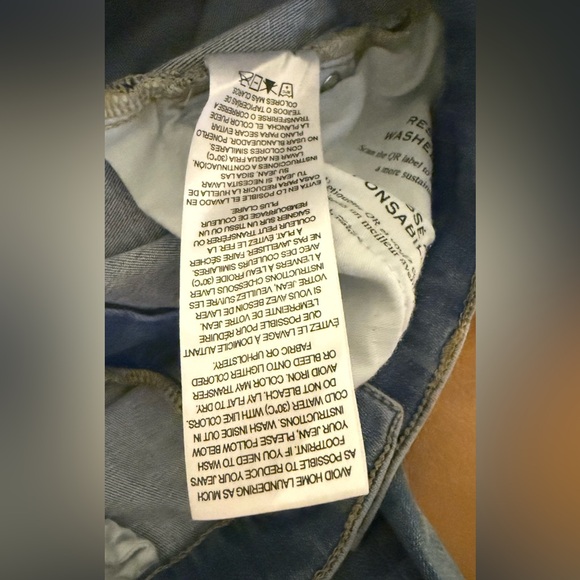 Frame le slim palazzo jean jeans wide leg size 27 - Picture 9 of 11